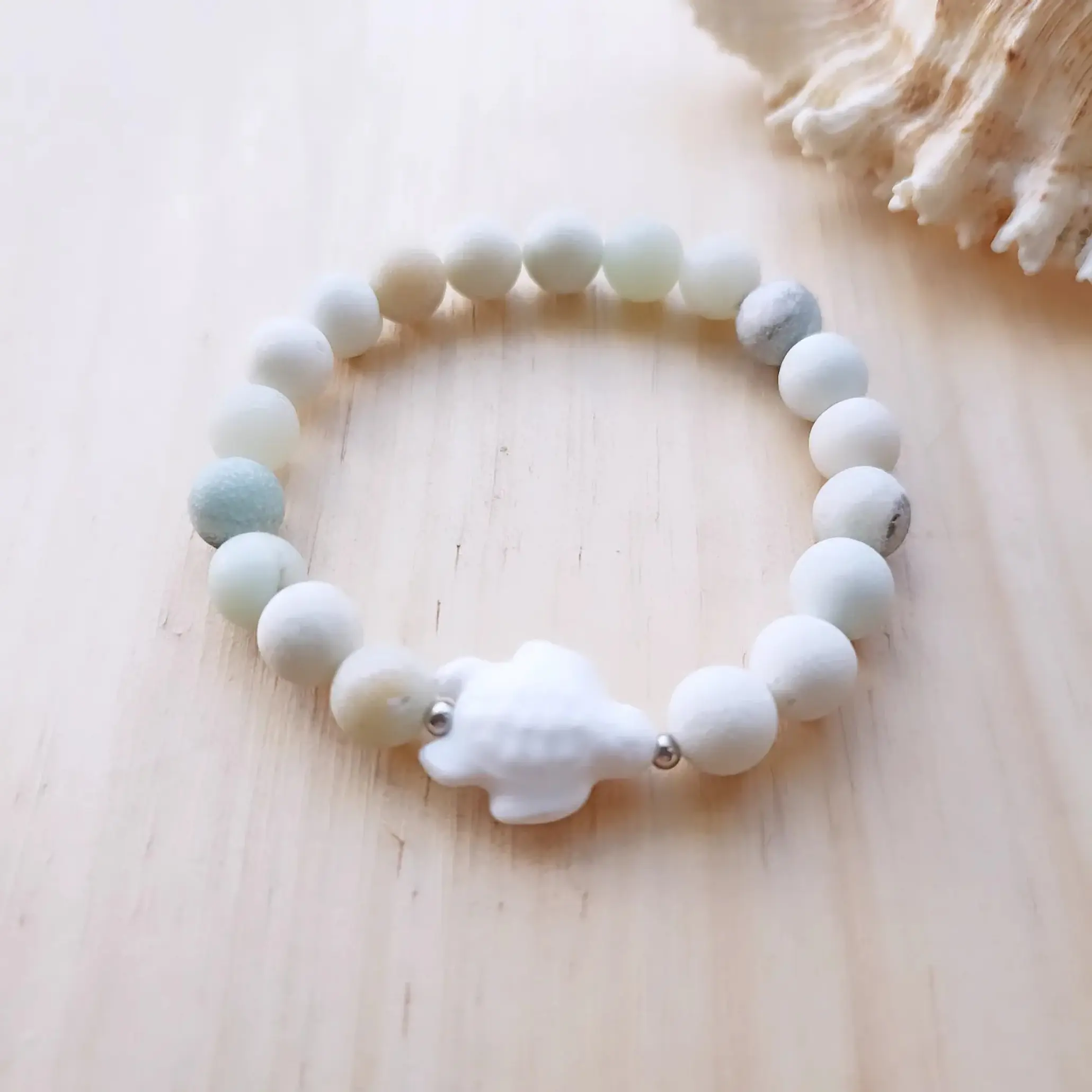 Pulseira de Amazonita com Tartaruga 1
