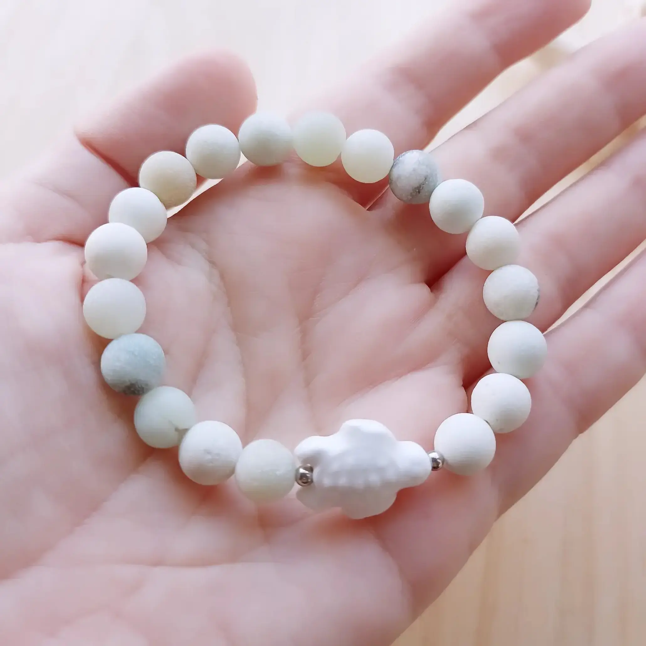 Pulseira de Amazonita com Tartaruga 4