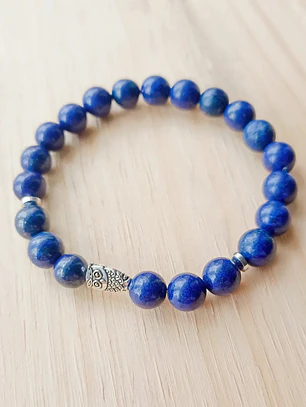 Pulseira de Lápis Lazuli com Mocho