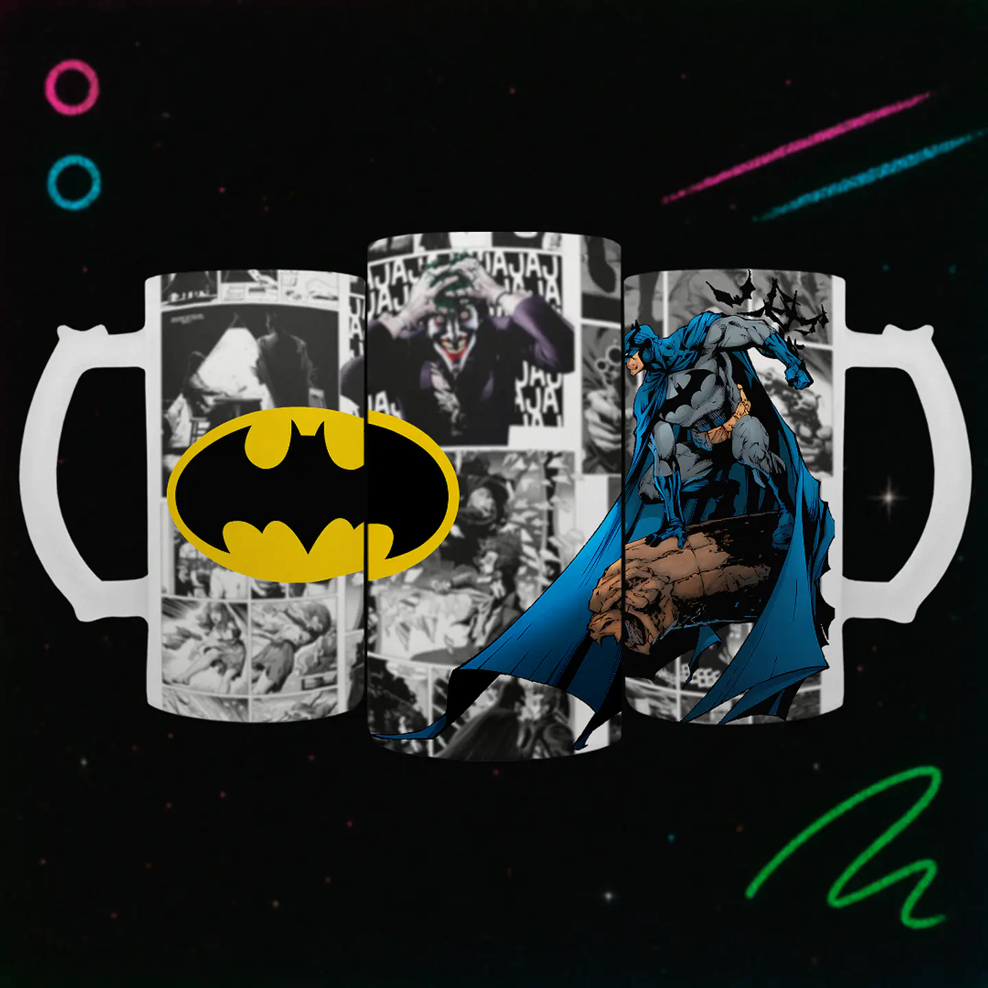 Shopero 500ml - Batman Noir 2