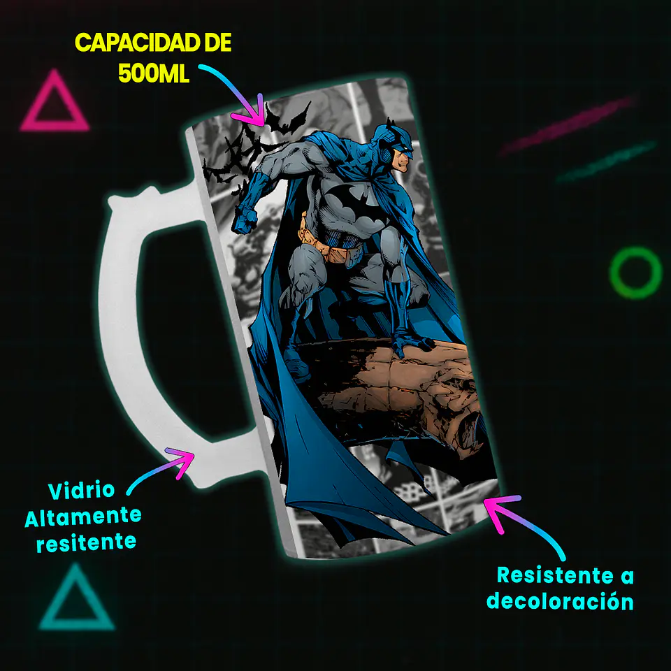 Shopero 500ml - Batman Noir 3