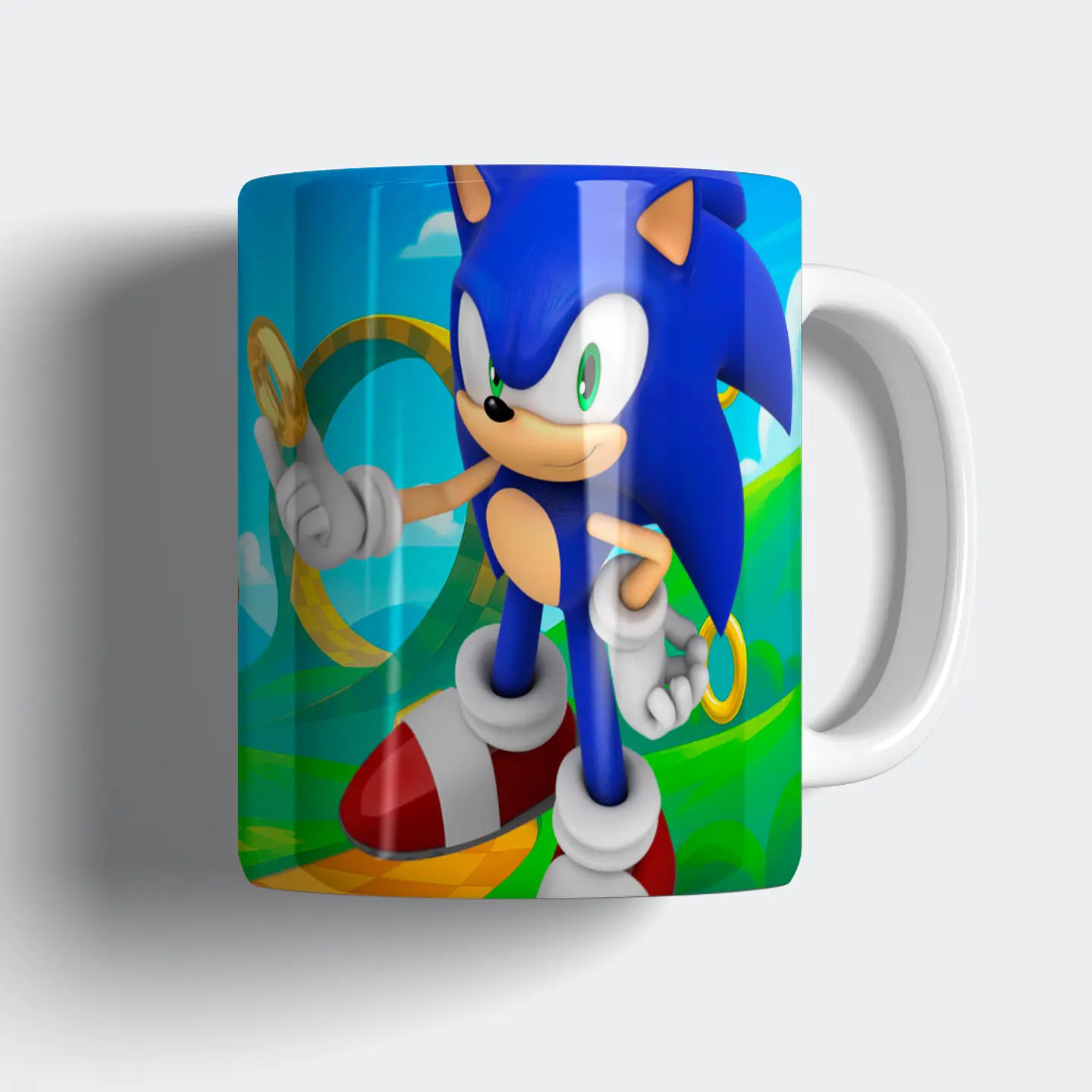 Taza 11oz - Diseño Sonic Classic 2