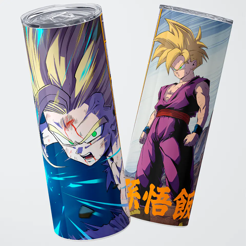 Vaso térmico 600ml - Gohan SSJ2 1