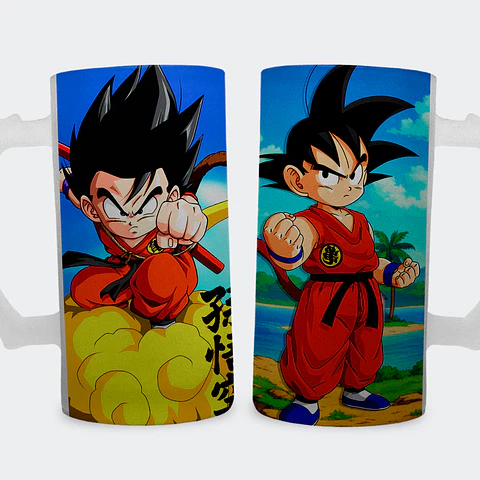 Shopero 500ml - Diseño Goku niño