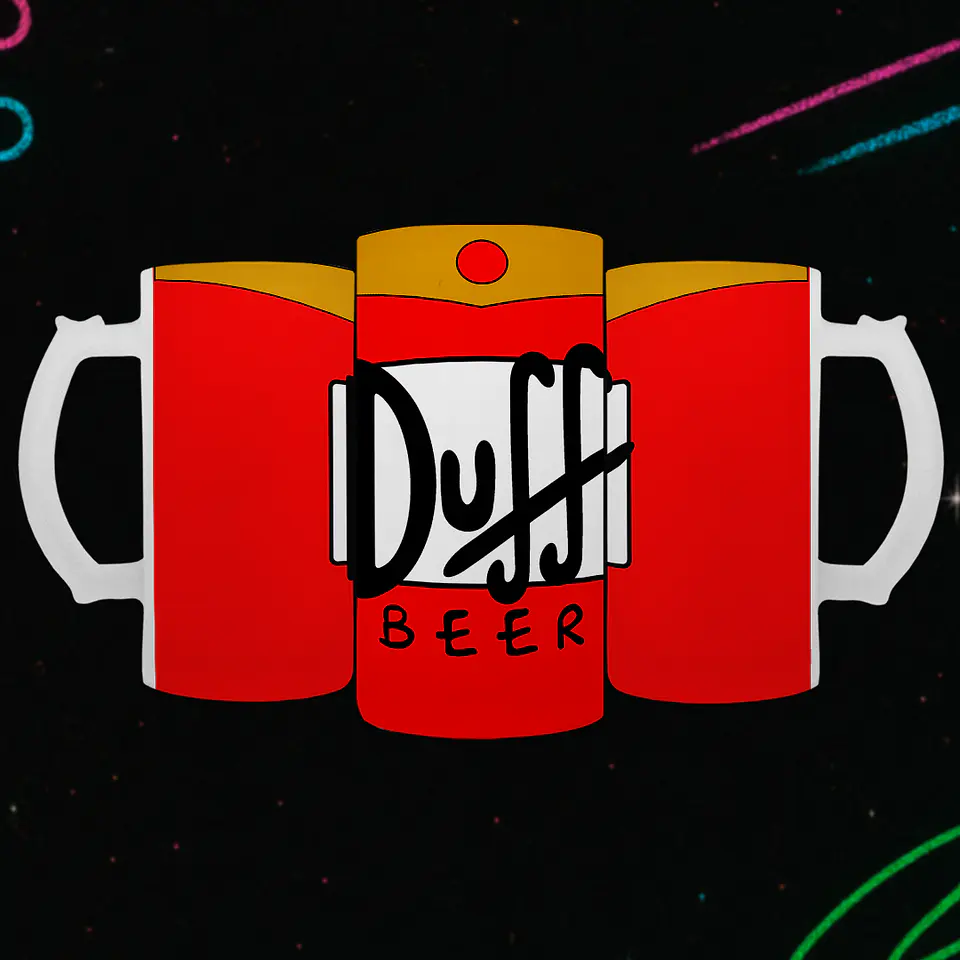 Shopero 500ml - Diseño Duff 2