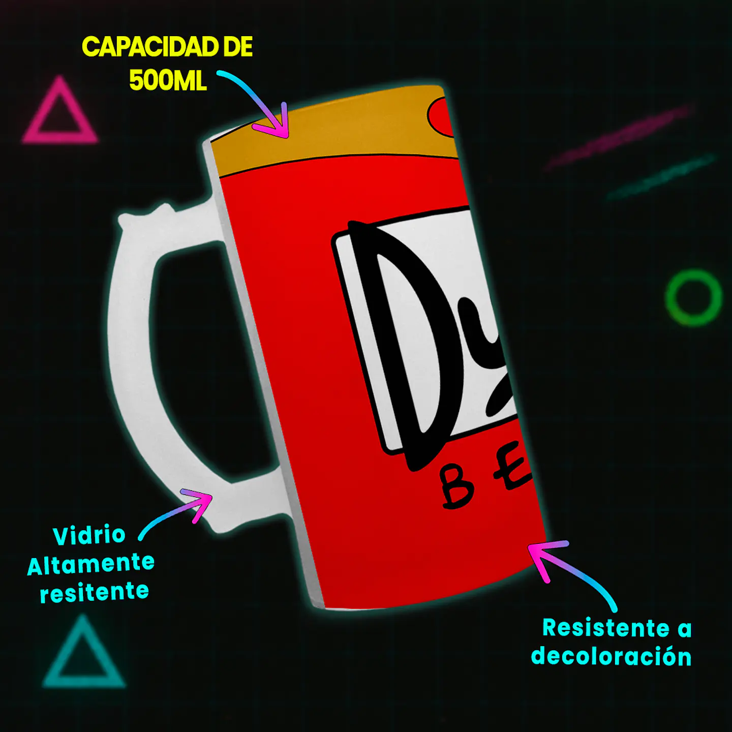 Shopero 500ml - Diseño Duff 3