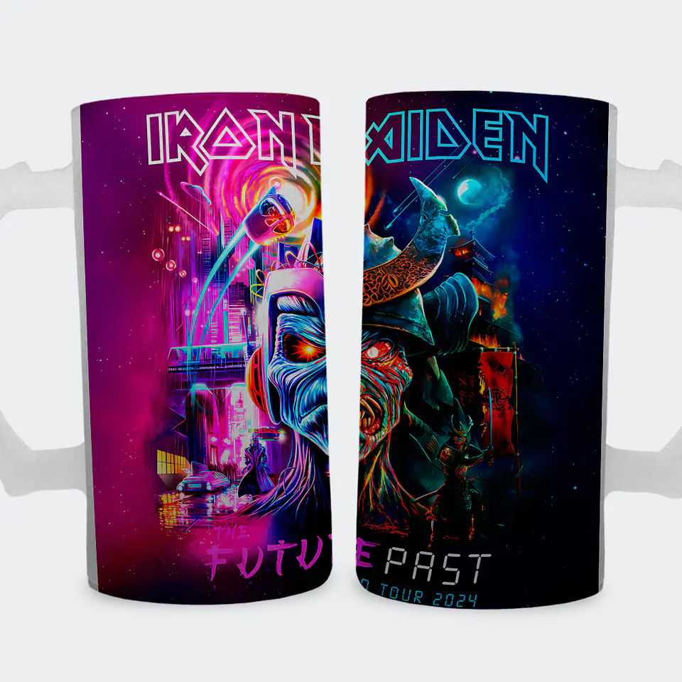 Shopero 500ml - Diseño Iron Maiden Future Past 1