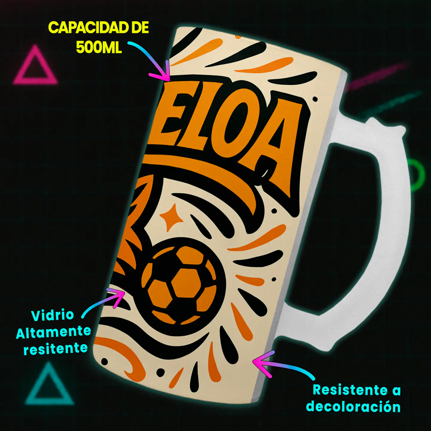 Shopero 500ml - Diseño Cobreloa 2