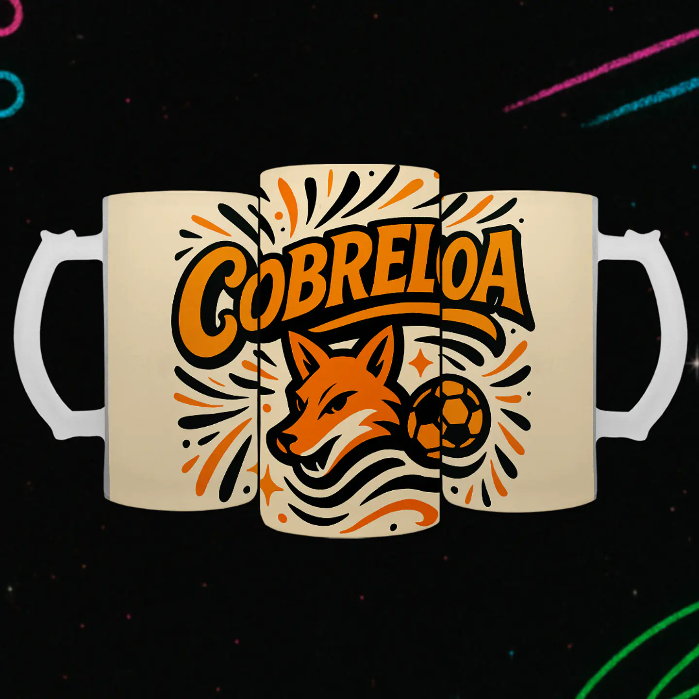 Shopero 500ml - Diseño Cobreloa 3
