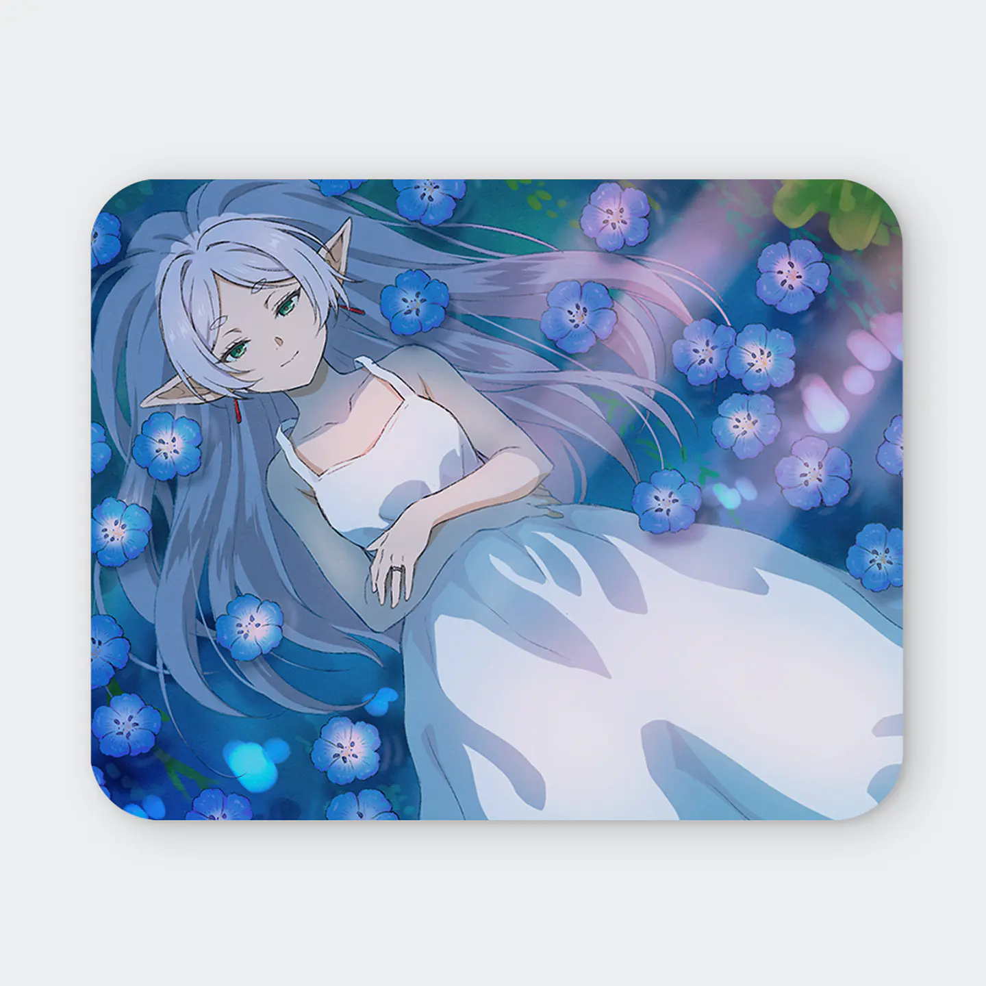 Mousepad 20x24 cm - Diseño Frieren Blue Bloom 1