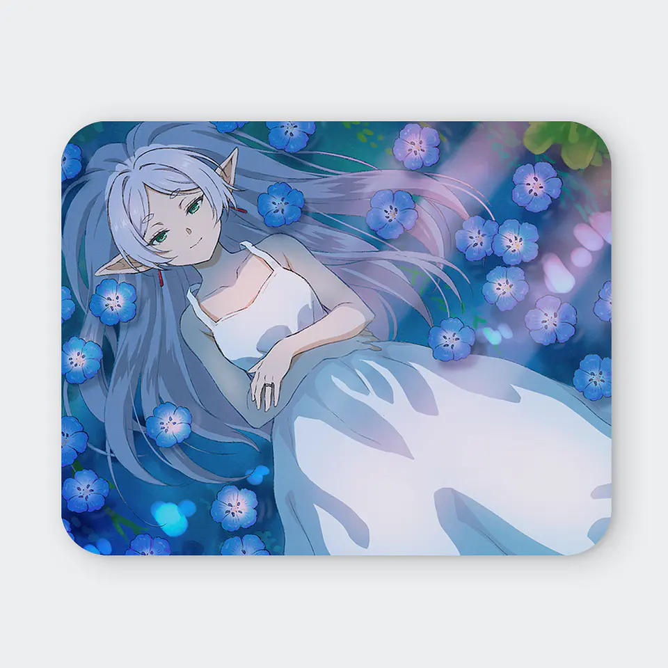 Mousepad 20x24 cm - Diseño Frieren Blue Bloom 1