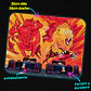Mousepad 20x24 cm - Diseño Redbull Fire Grid - Miniatura 2