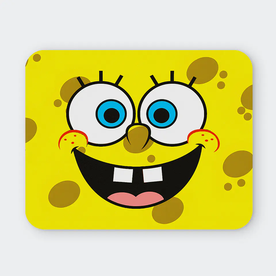 Mousepad 20x24 cm - Diseño Bob Esponja Smile 1