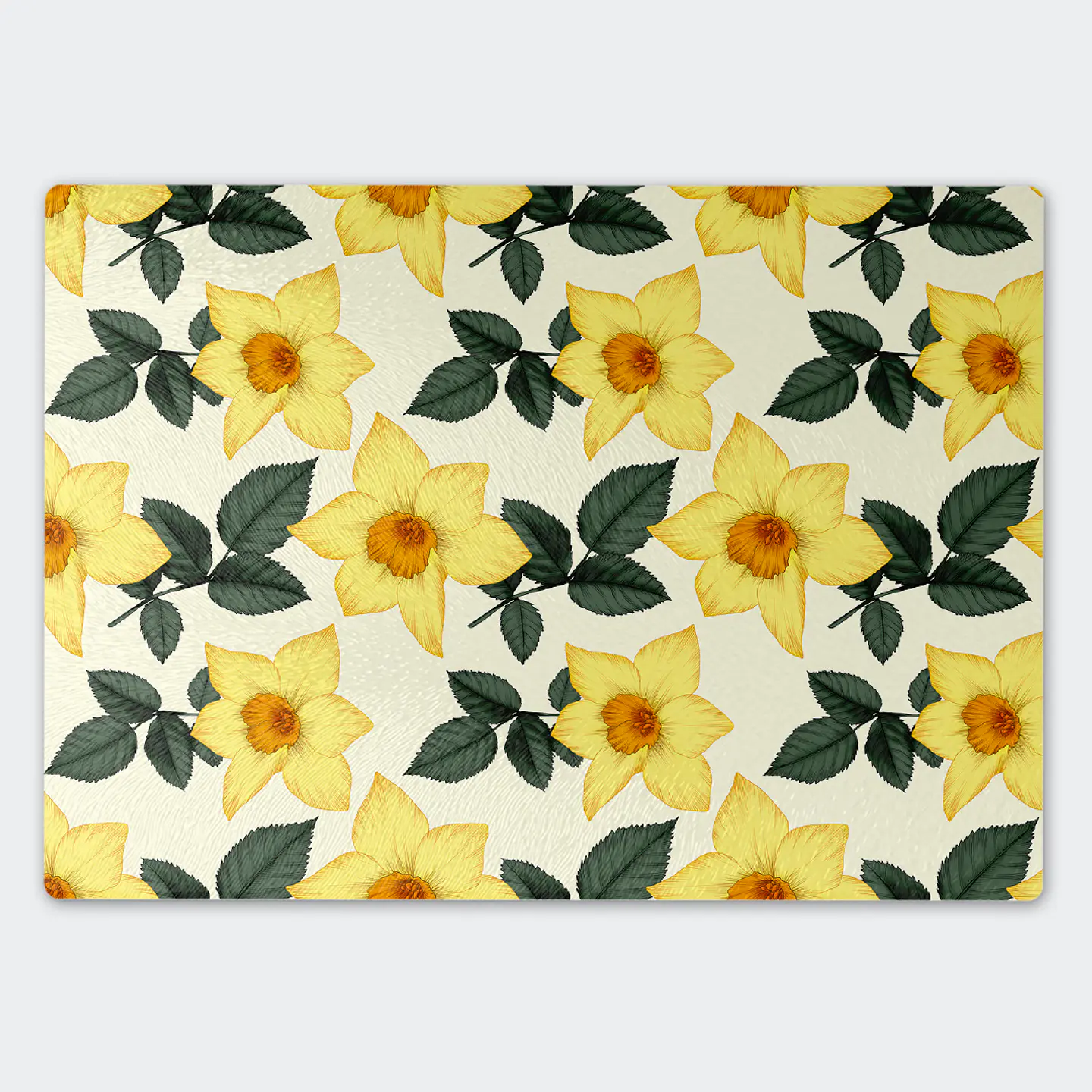 Tabla de cocina - Diseño Girasoles Vintage 1