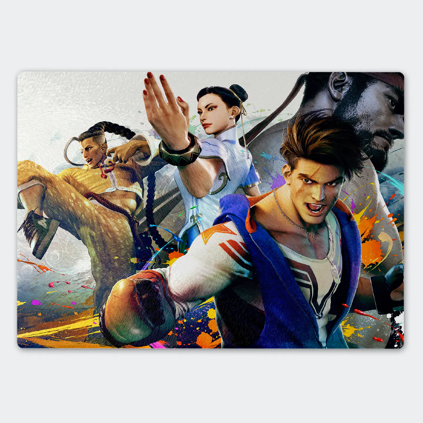 Tabla de cocina - Diseño Street fighter 6 1