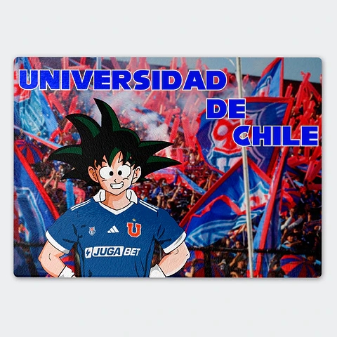 Tabla de cocina - Diseño Gokú Azul