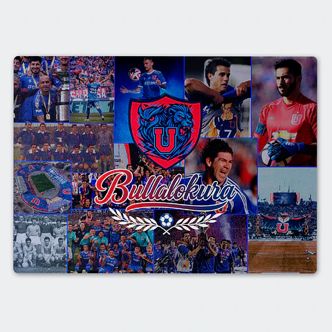 Tabla de cocina - Diseño Bullalokura Azul