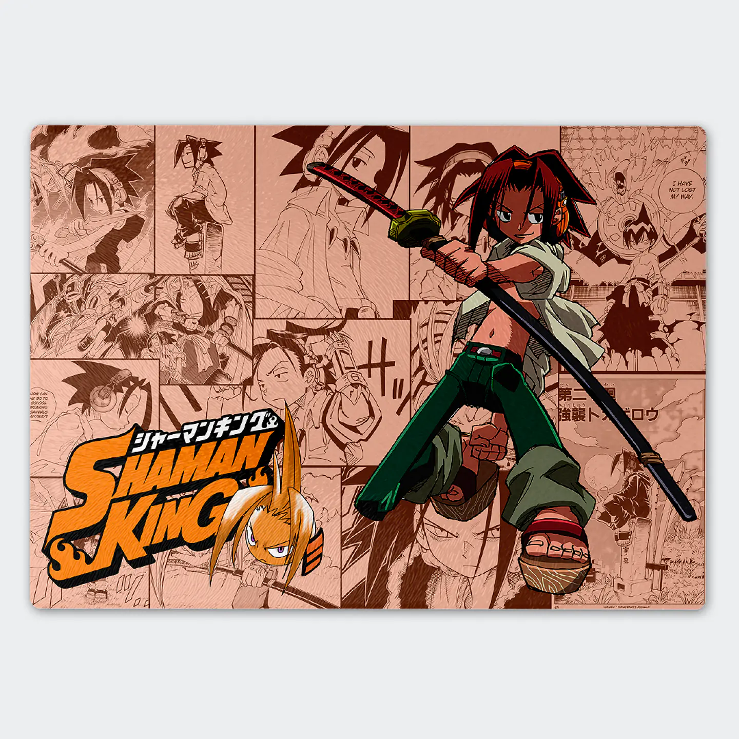 Tabla de cocina - Diseño Yoh Shaman king 1