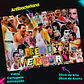 Tabla de cocina - Diseño Freddie Mercury Live Collage - Miniatura 2