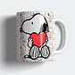 Taza 330ml - Diseño Snoopy Heart - Miniatura 1