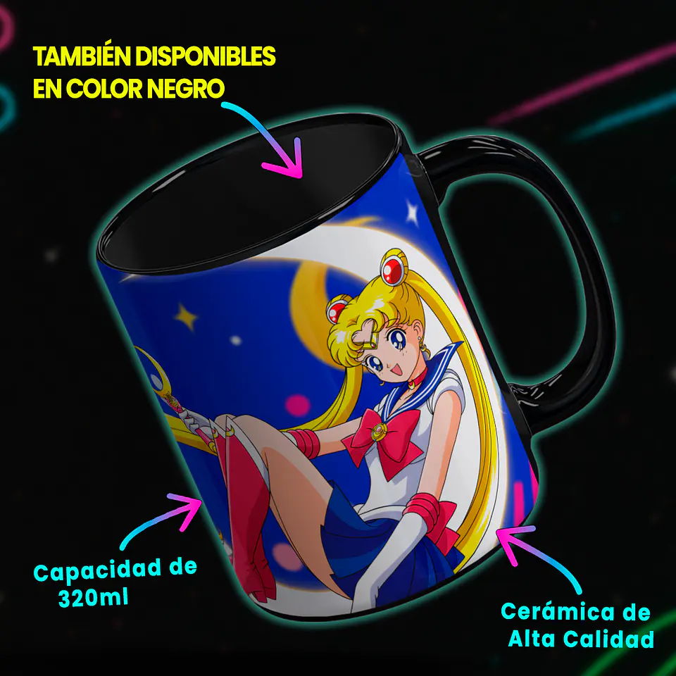 Taza 330ml - Diseño Serena Moon 3
