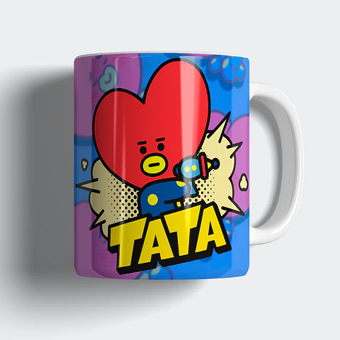 Taza 330ml - Diseño Tata Pop