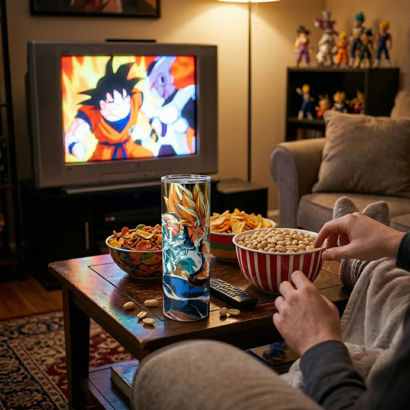 Vaso térmico 600ml - Diseño Vegeta Final Flash 4