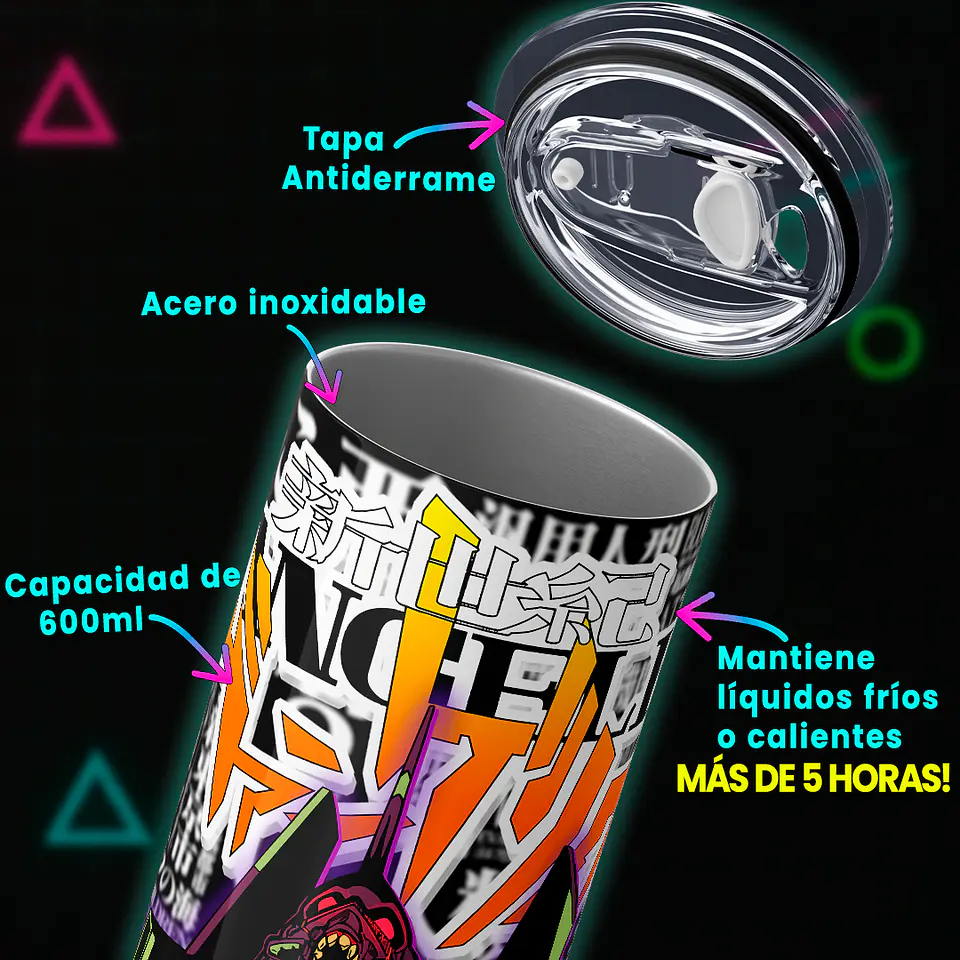 Vaso térmico 600ml - Diseño EVA Awakening 5