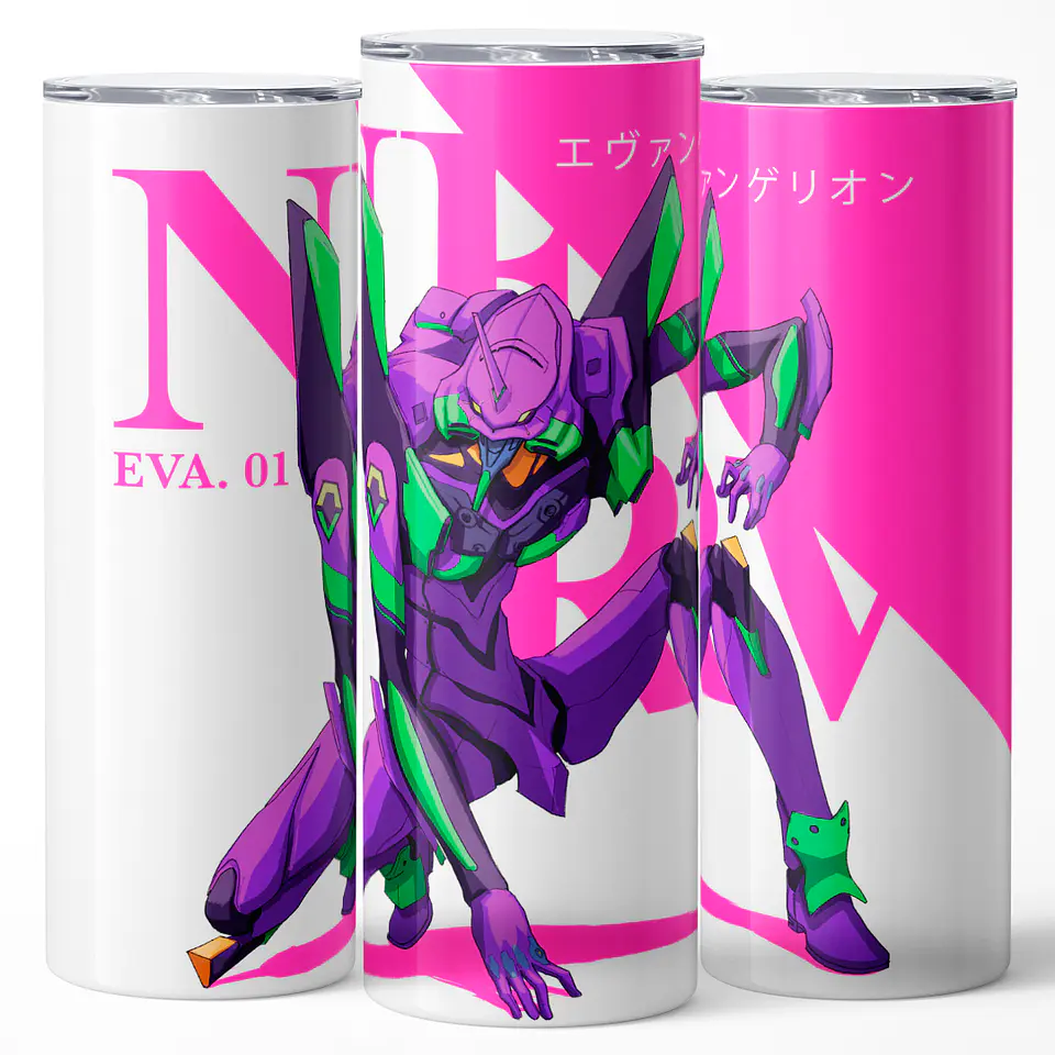 Vaso térmico 600ml - Diseño EVA Neon Drop 3