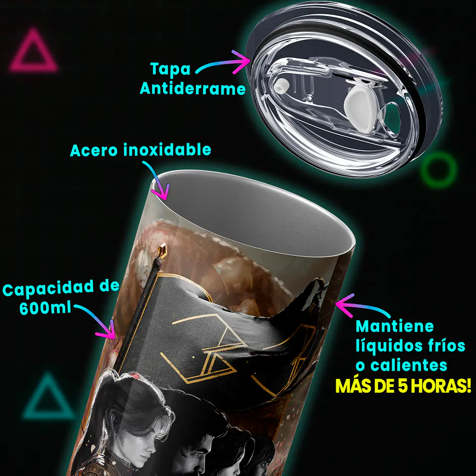 Vaso térmico 600ml - Diseño Expedition Ember 4