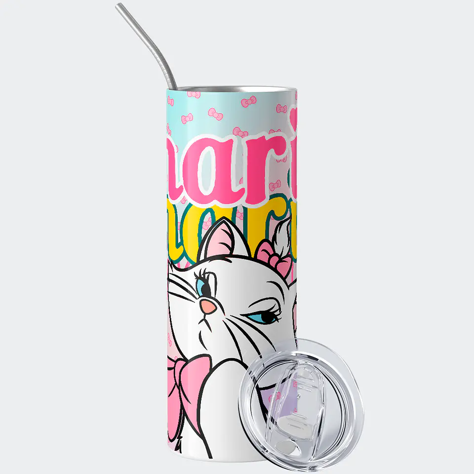 Vaso térmico 600ml - Diseño Marie Sweet Pop 2