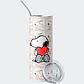 Vaso térmico 600ml - Diseño Snoopy Heart Strip - Miniatura 2