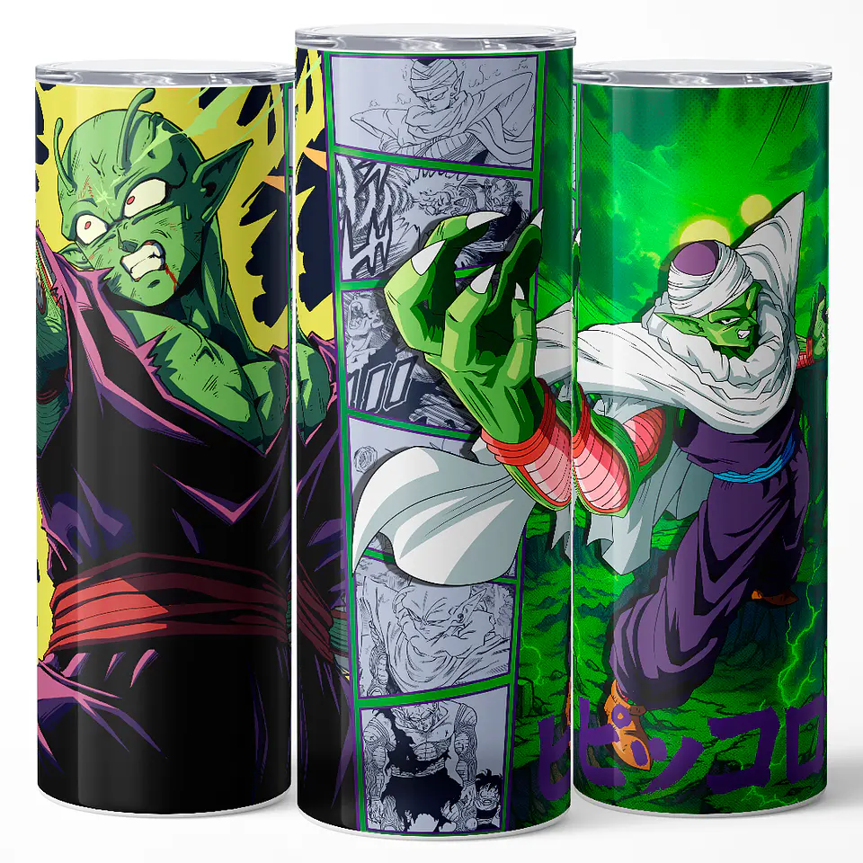 Vaso térmico 600ml - Diseño Piccolo Green Storm 3