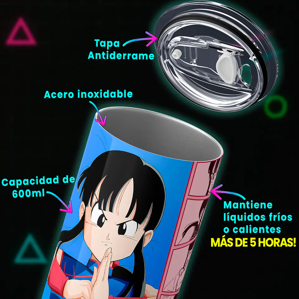 Vaso térmico 600ml - Diseño Milk Sky Kick 4