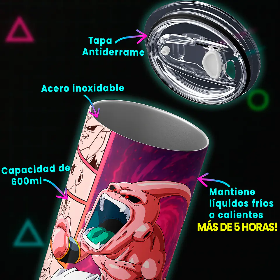 Vaso térmico 600ml - Diseño kid boo 4