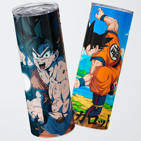 Vaso térmico 600ml - Diseño Goku Kame Pulse