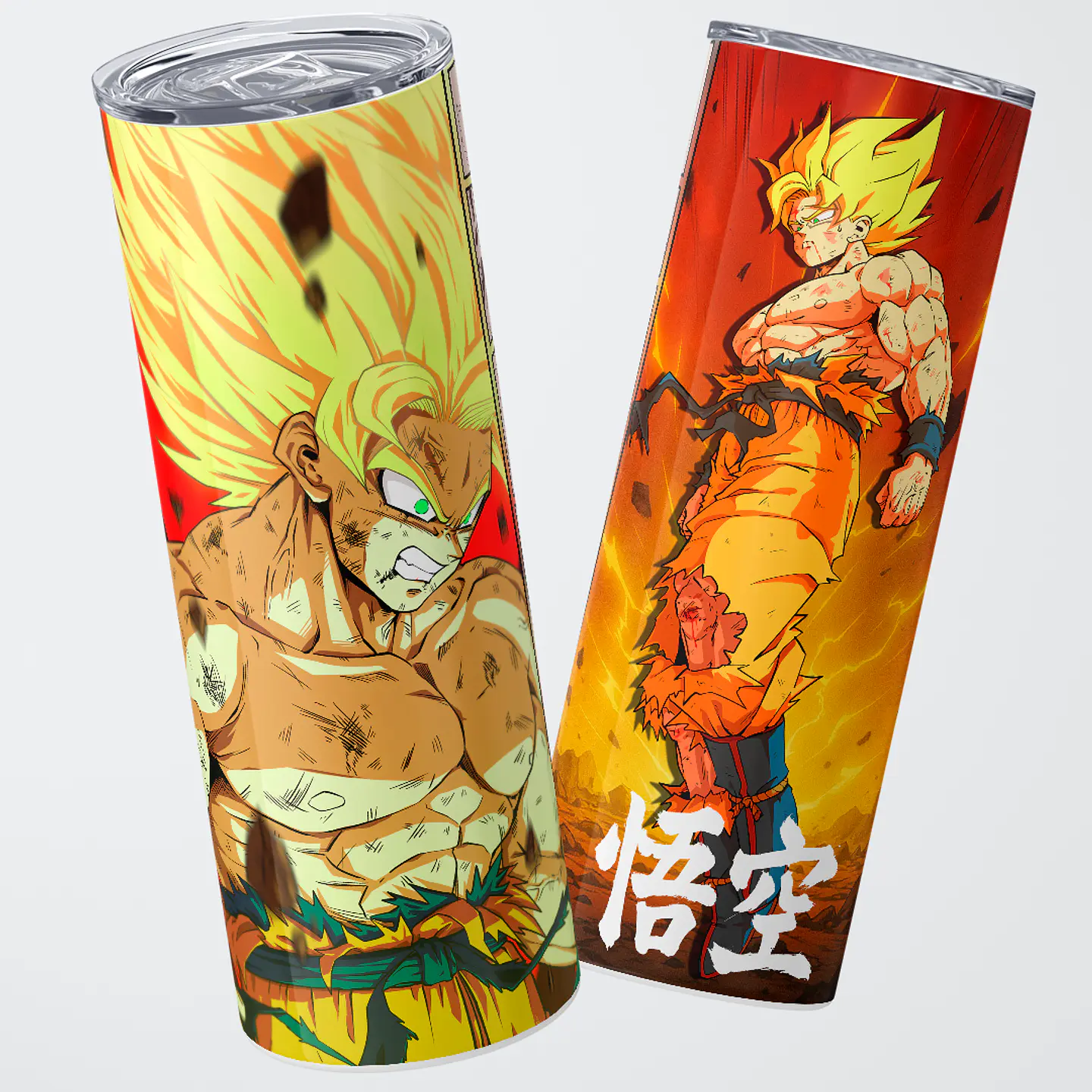 Vaso térmico 600ml - Diseño Goku Last Flame 1