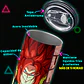 Vaso térmico 600ml - DiseñoGogeta SSJ4: Fusion Inevitable - Miniatura 4