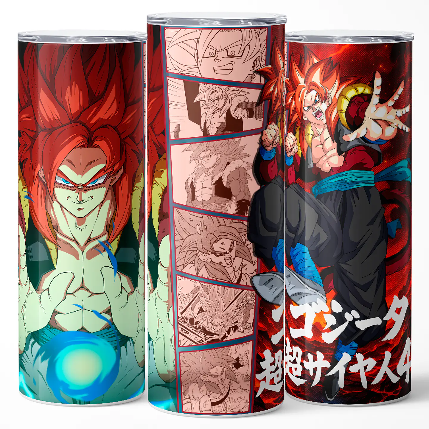 Vaso térmico 600ml - DiseñoGogeta SSJ4: Fusion Inevitable 3
