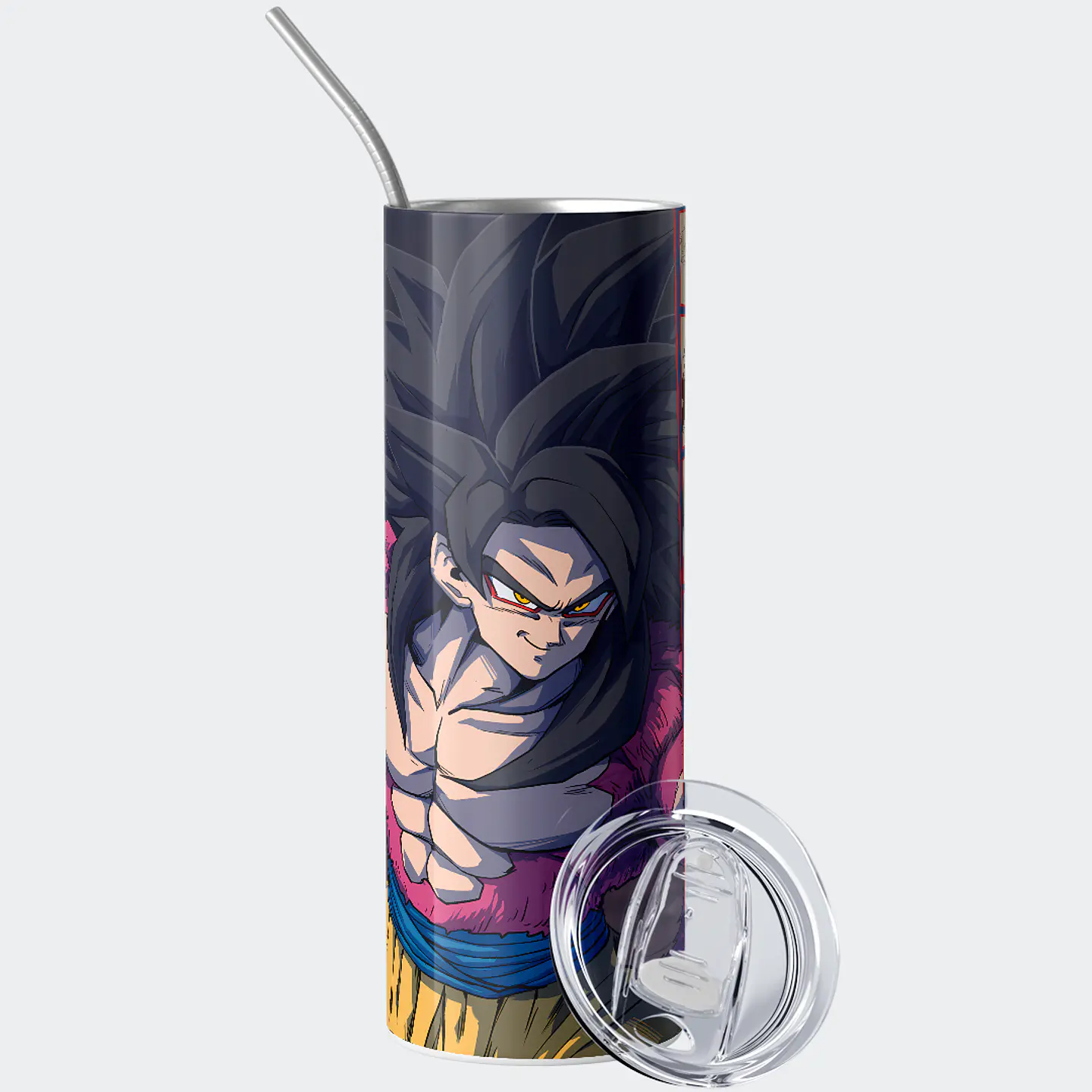 Vaso térmico 600ml - Diseño Goku SSJ4 Primal Instinct 2