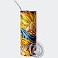 Vaso térmico 600ml - Diseño Goku SSJ3 Golden Warrior - Miniatura 2