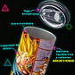 Vaso térmico 600ml - Diseño Goku SSJ3 Golden Warrior - Miniatura 4