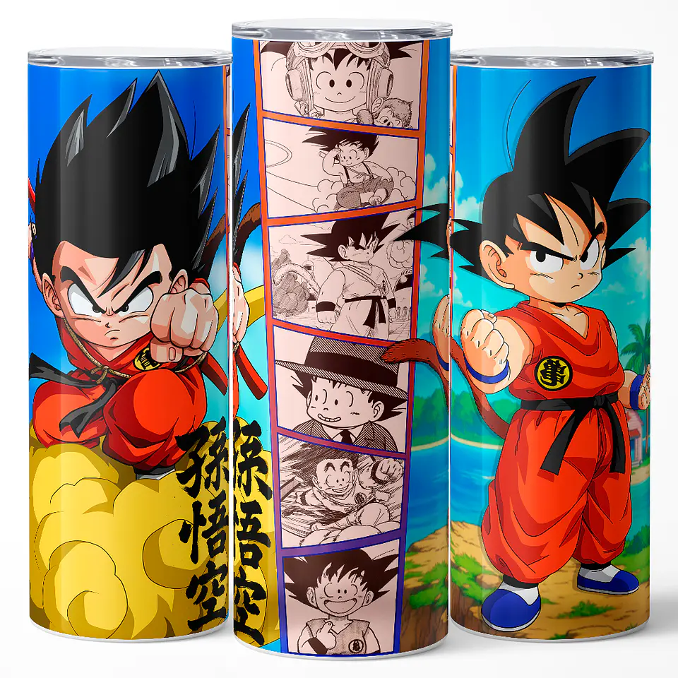 Vaso térmico 600ml - Diseño Goku Kid Adventure 3