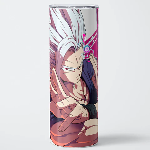 Vaso térmico 600ml - Diseño Gohan Beast Instinct