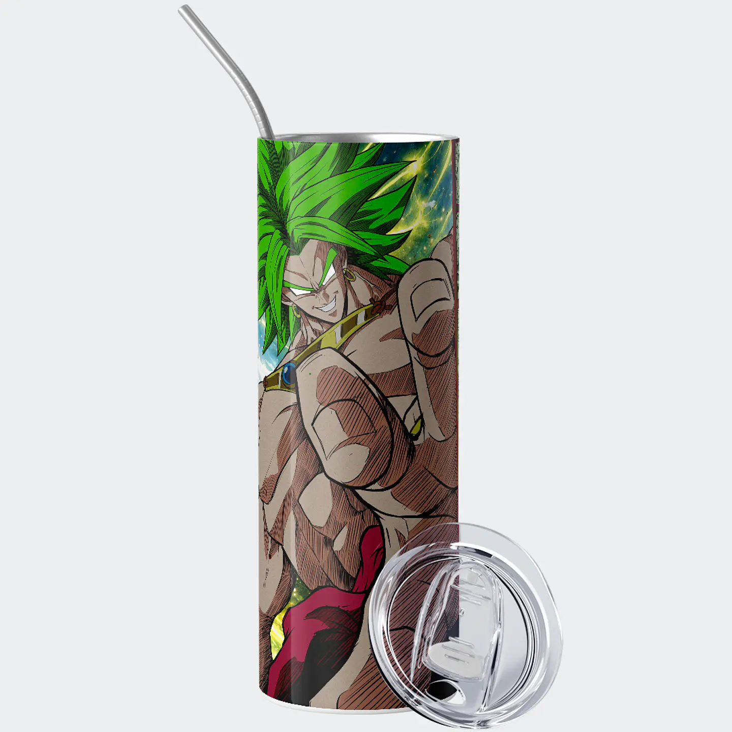 Vaso térmico 600ml - Diseño Broly Berserker Rage 2