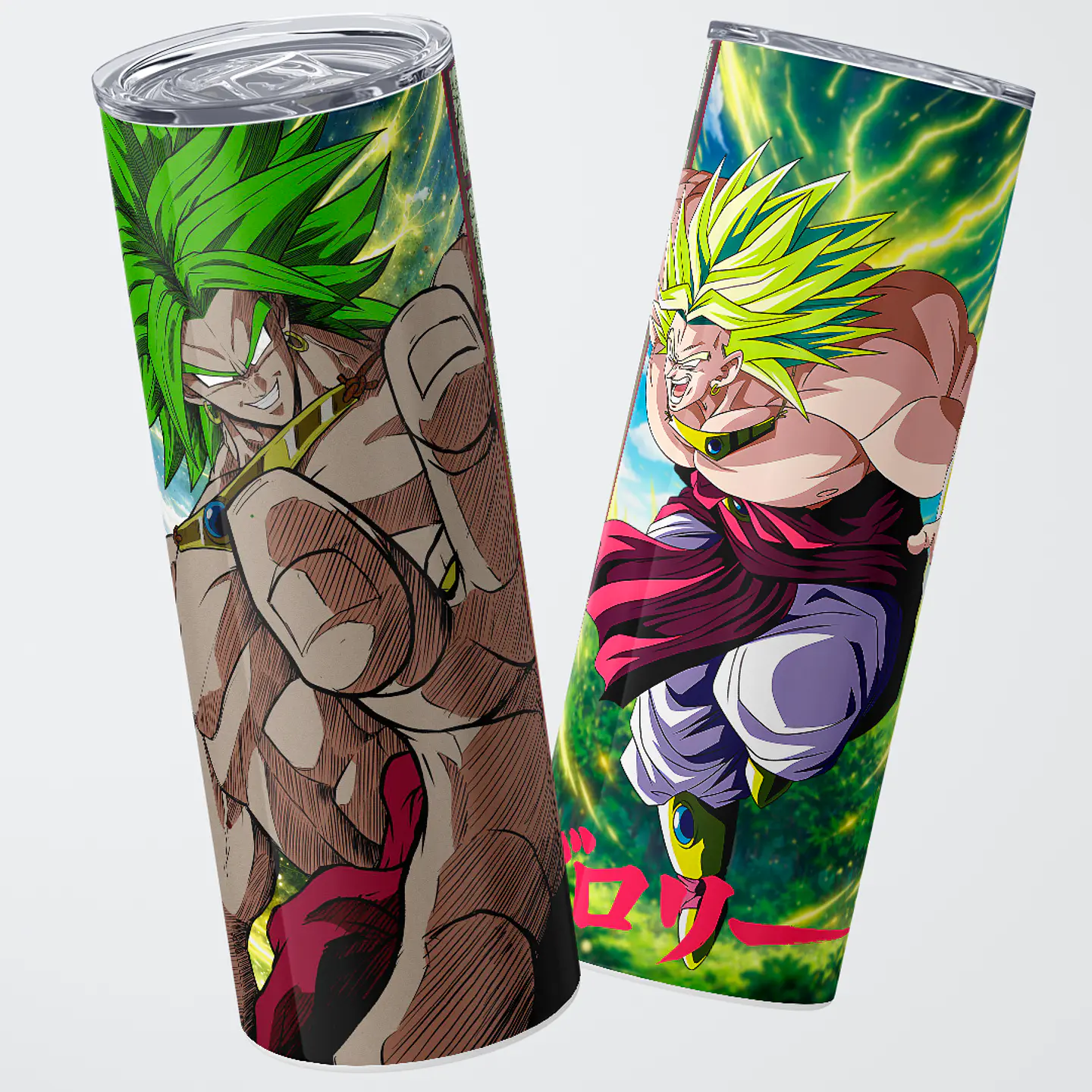 Vaso térmico 600ml - Diseño Broly Berserker Rage 1