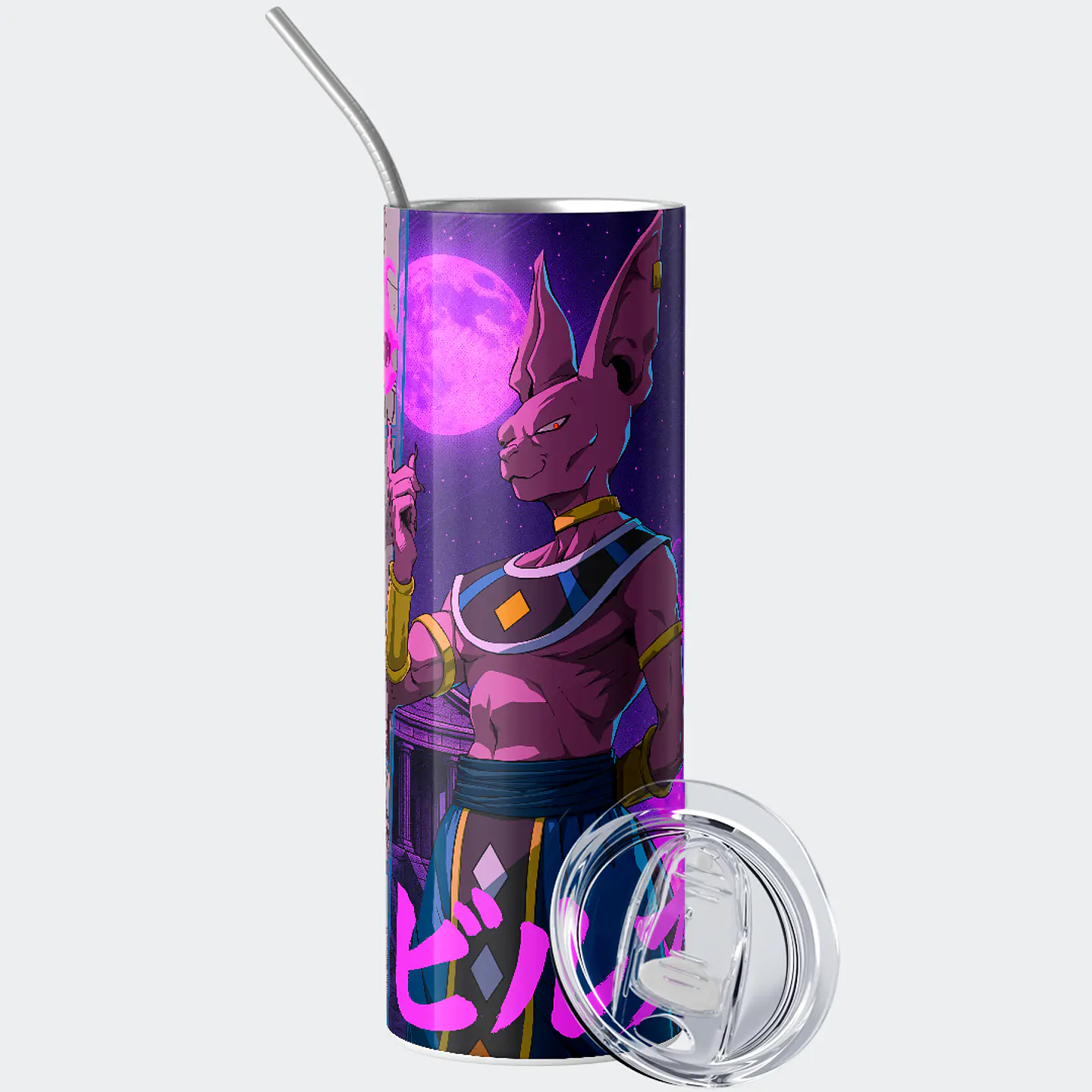 Vaso térmico 600ml - Diseño Beerus God of Destruction 2