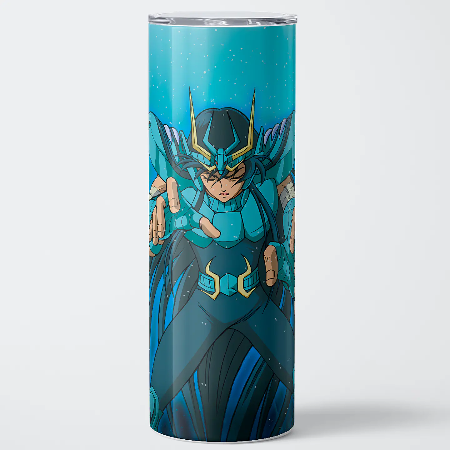 Vaso térmico 600ml - Diseño Shiryu de Dragón 1