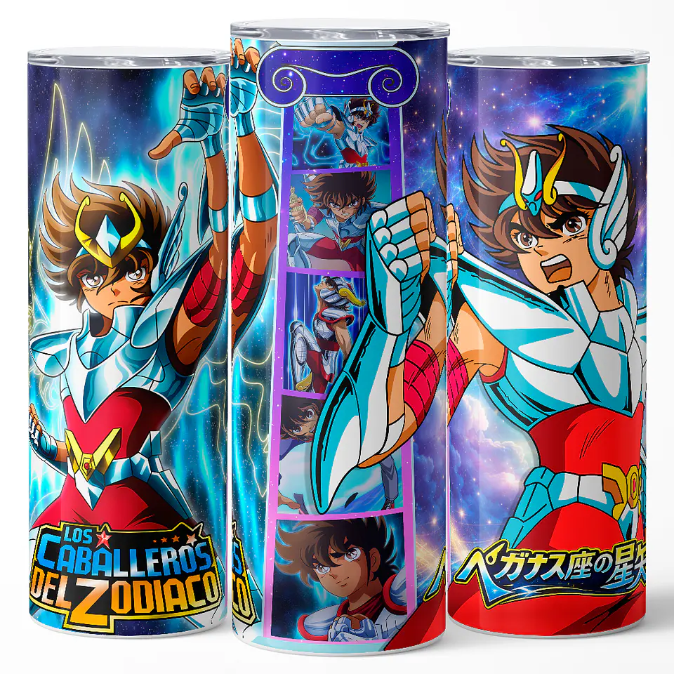 Vaso térmico 600ml - Diseño Seiya de Pegaso 3