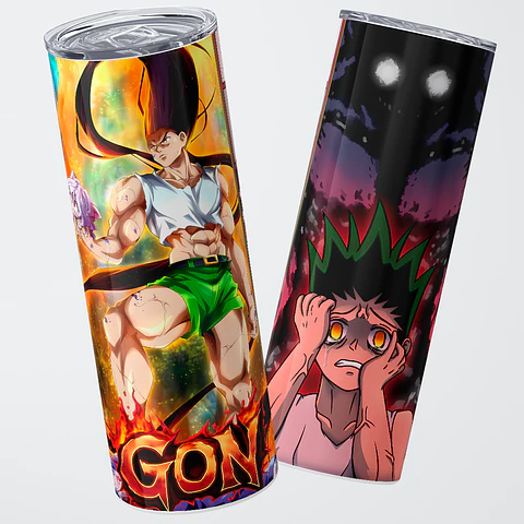 Vaso térmico 600ml - Diseño Gon Freecss: Hunter Spirit